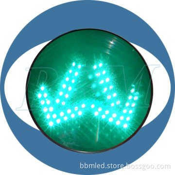 300mm Green Separate Arrows LED Traffic Module